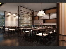 武進吾悅廣場 日式料理店 散座區(qū)