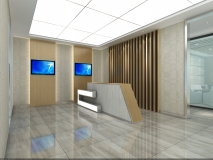 智德股權(quán)投資辦公 門(mén)廳